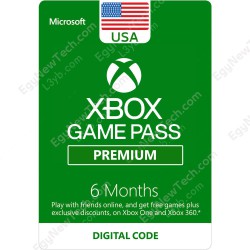 Xbox Game Pass Premium 6 Month USA - Instant Digital Code