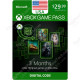 3 Months USA Xbox Game Pass Membership - Digital Code