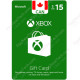 CDN$15 Canada Xbox Gift Card - Digital Code
