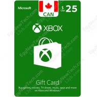 Xbox Gift Card CDN$25 Canada - Instant Digital Code