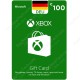 Xbox Gift Card €100 DEU - Instant Digital Code front cover
