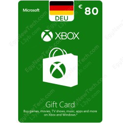 Xbox Gift Card €80 DEU - Instant Digital Code