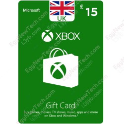 Xbox Gift Card £15 UK - Instant Digital Code