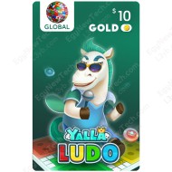 $10 Yalla Ludo Gold - Global - Digital code