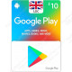 10 £ UK Google Play Gift Card - Digital Code