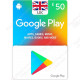50 £ UK Google Play Gift Card - Digital Code