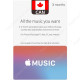 3 Months Canada Apple Music Membership - Digital Code
