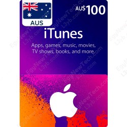 $100 AUS iTunes Gift Card - Digital Code $100 AUS iTunes Gift Card - Digital Code