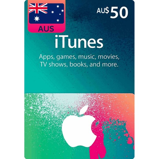 $50 AUS iTunes Gift Card - Digital Code