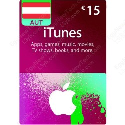 €15 Austria iTunes Gift Card - Digital Code €15 Austria iTunes Gift Card - Digital Code