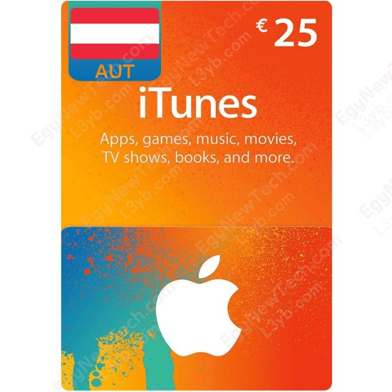 €25 Austria iTunes Gift Card - Digital Code