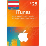 بطاقة اي تيونز 25 يورو النمسا - كود رقمي فوري