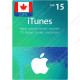 CDN$15 Canada iTunes Gift Card - Digital Code