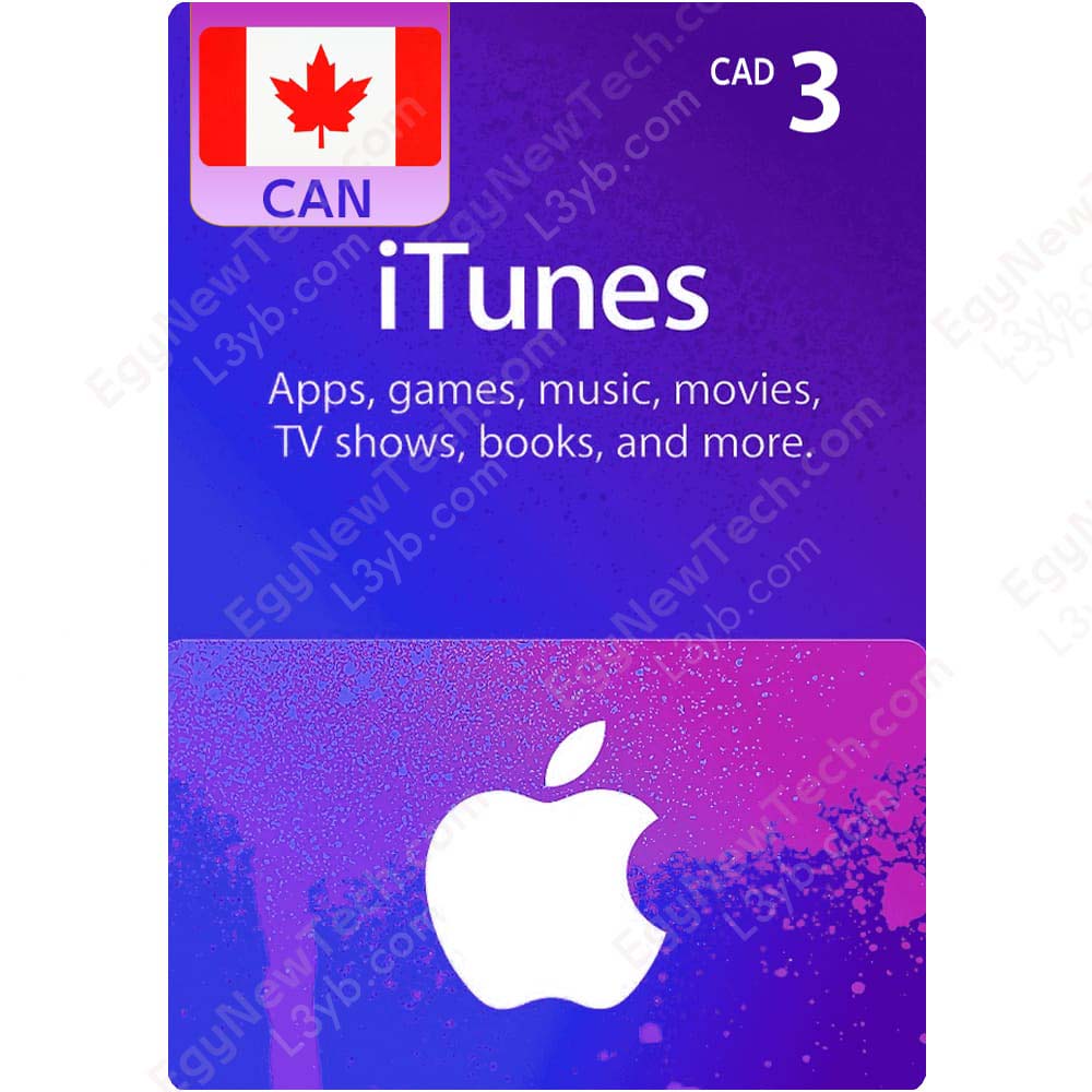 Apple İtunes Gift Card 50 Cad- İtunes Key - Canada