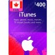 iTunes Gift Card CDN$400 Canada - Instant Digital Code iTunes Gift Card CDN$400 Canada - Instant Digital Code front cover