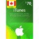 iTunes Gift Card CDN$70 Canada - Instant Digital Code iTunes Gift Card CDN$70 Canada - Instant Digital Code front cover
