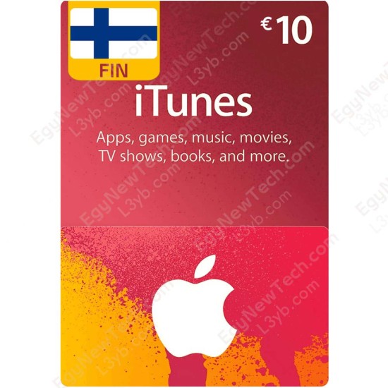 €10 Finland iTunes Gift Card - Digital Code