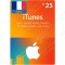 €25 France iTunes Gift Card - Digital Code €25 France iTunes Gift Card - Digital Code