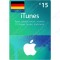 €15 Germany iTunes Gift Card - Digital Code €15 Germany iTunes Gift Card - Digital Code