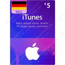 iTunes Gift Card €5 Germany - Instant Digital Code