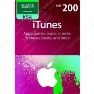 iTunes Gift Card SAR200 KSA - Instant Digital Code
