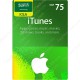 iTunes Gift Card SAR75 KSA - Instant Digital Code front cover