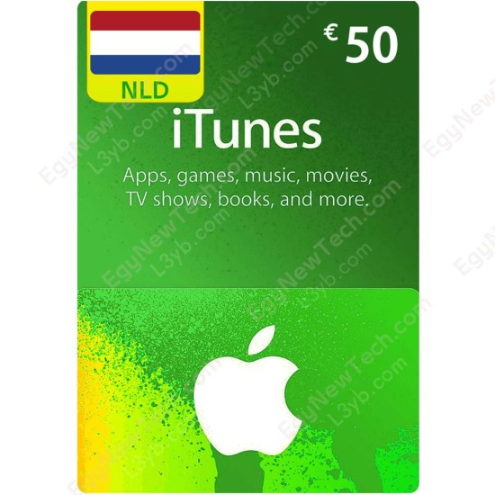 €50 Netherlands iTunes Gift Card - Digital Code