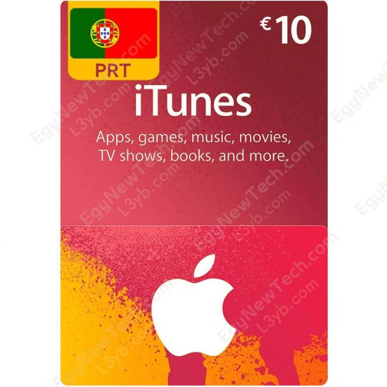 €10 Portugal iTunes Gift Card - Digital Code