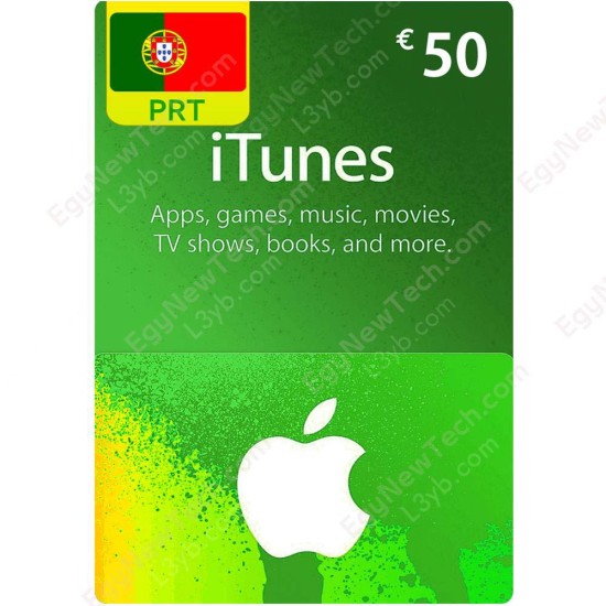 €50 Portugal iTunes Gift Card - Digital Code