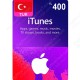 iTunes Gift Card ₺400 Turkey - Instant Digital Code front cover