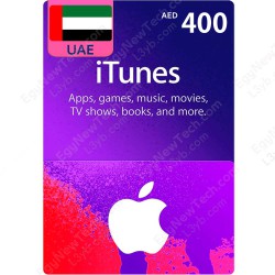 iTunes Gift Card AED400 UAE - Instant Digital Code