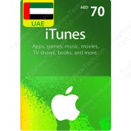 iTunes Gift Card AED70 UAE - Instant Digital Code