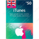 £50 UK iTunes Gift Card - Digital Code