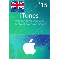 iTunes Gift Card £15 UK - Instant Digital Code
