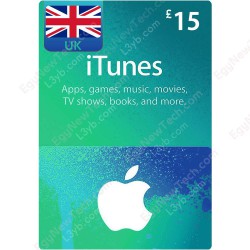 iTunes Gift Card £15 UK - Instant Digital Code