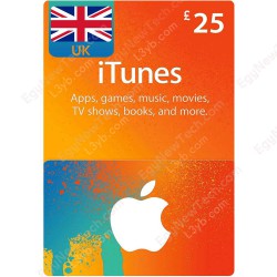 iTunes Gift Card £25 UK - Instant Digital Code