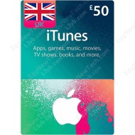 iTunes Gift Card £50 UK - Instant Digital Code