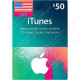$50 USA iTunes Gift Card - Digital Code