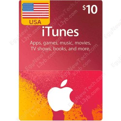iTunes Gift Card $10 USA - Instant Digital Code