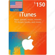 iTunes Gift Card $150 USA - Instant Digital Code