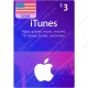 iTunes Gift Card $3 USA - Instant Digital Code front cover