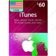 iTunes Gift Card $60 USA - Instant Digital Code front cover