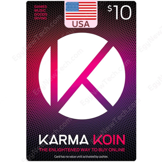 $10 USA Karma Koin - Digital Code