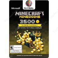 3500 Minecoins - Minecraft Gift Card - Global - Digital Code