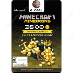 Minecraft 3500 Minecoins - Global - Instant Digital Code