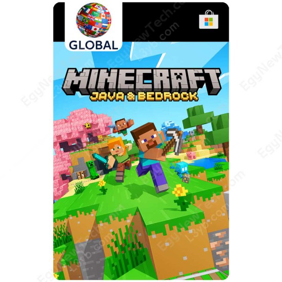 Minecraft: Java and Bedrock Edition - Global - PC Microsoft Digital Code Minecraft: Java and Bedrock Edition - Global - PC Microsoft Digital Code