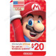 $20 USA eCash - Nintendo eShop Gift Card - Digital Code