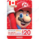 CDN$20 Canada eCash - Nintendo eShop Gift Card - Digital Code