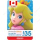 Nintendo eShop Gift Card CDN$35 Canada eCash - Instant Digital Code front cover