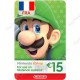 Nintendo eShop Gift Card €15 France eCash - Instant Digital Code €15 France eCash - Nintendo eShop Gift Card - Digital Code